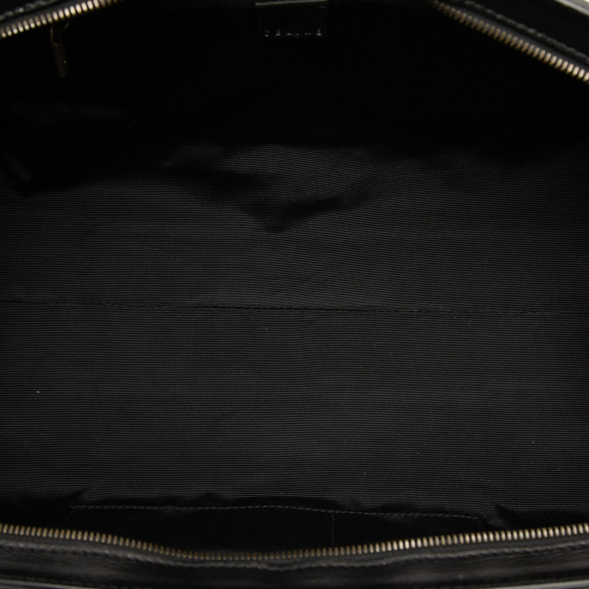 Celine Tweed and Leather Ella Frame Handbag
