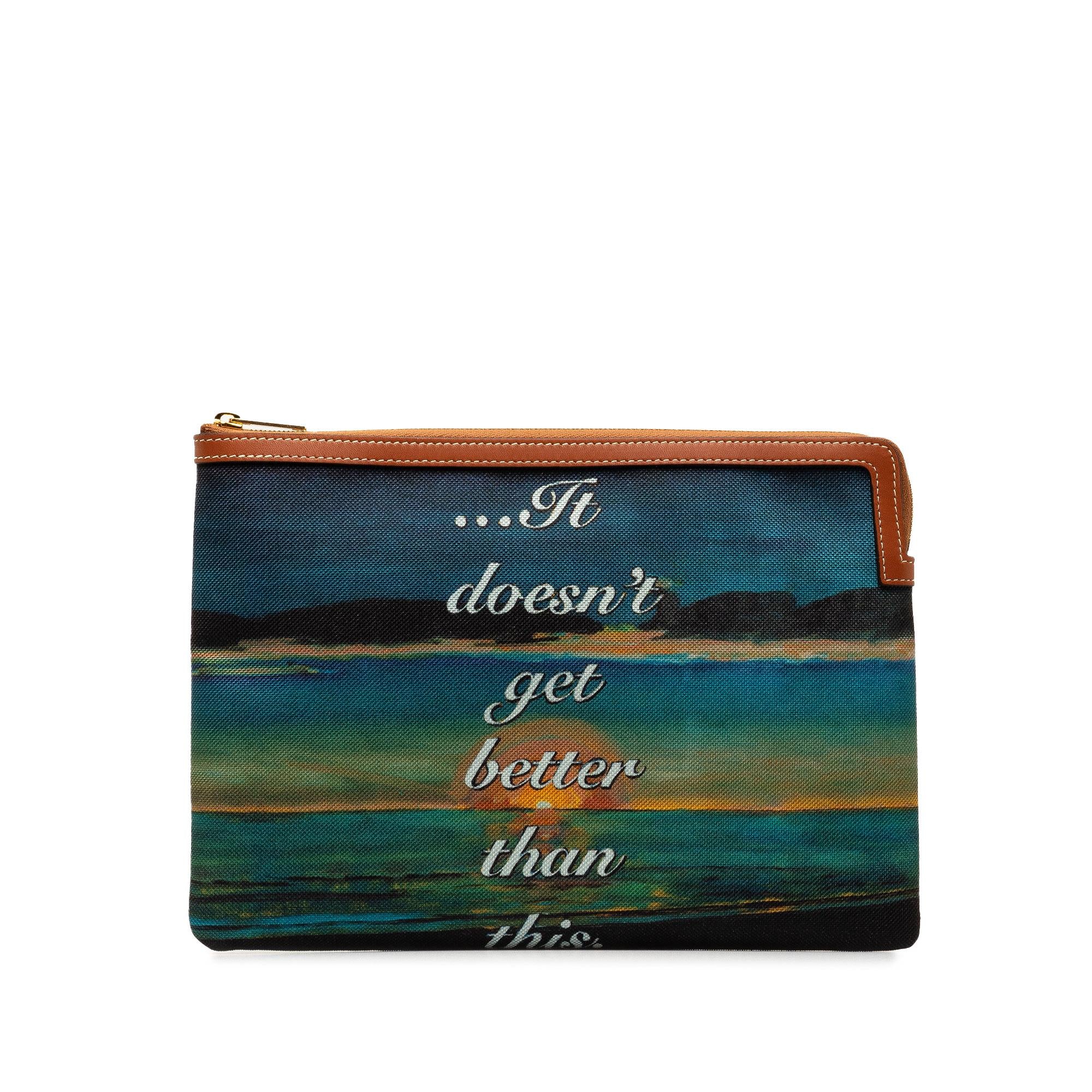 Celine Until Tomorrow Zip Pouch (SHG-swLrnf)