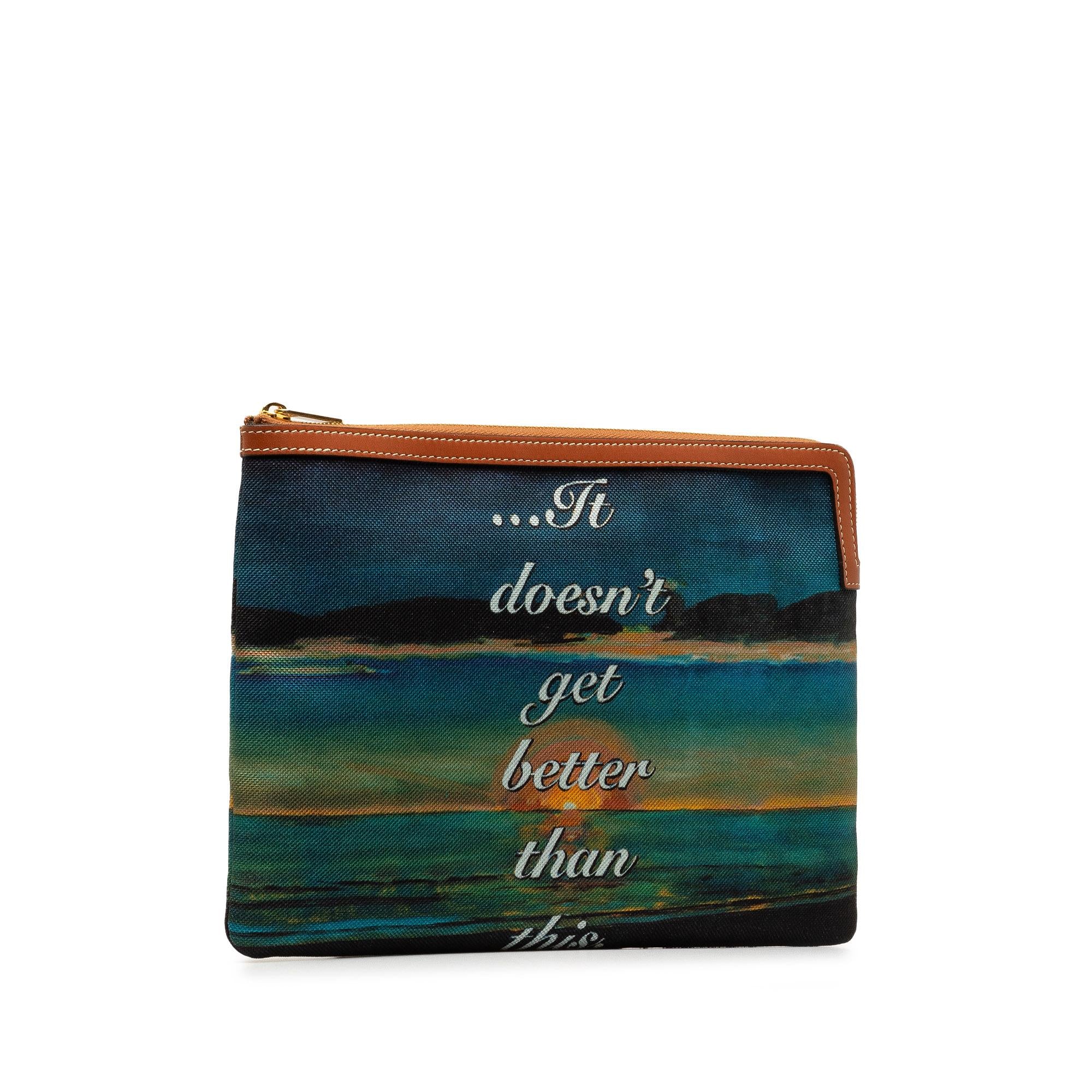 Celine Until Tomorrow Zip Pouch (SHG-oafGrl)