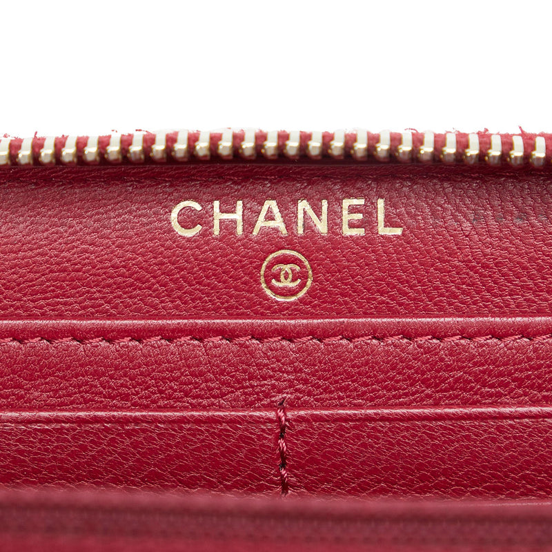 Chanel 19 Zip Around Wallet (SHG-tI3UK5)