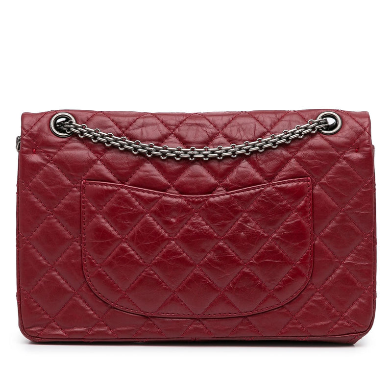 Chanel Reissue 2.55 Flap Bag Crocodile Quilted Jersey 226