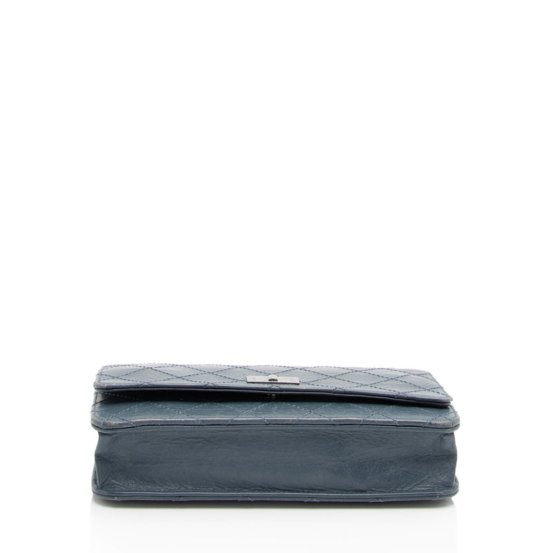 Chanel Aged Calfskin 2.55 Reissue Wallet on Chain (SHF-SBAN8G)