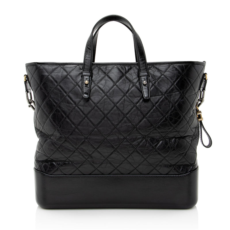 Chanel Aged Calfskin Gabrielle Large Shopping Tote (SHF-22555)