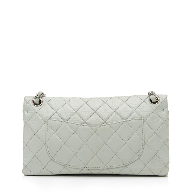 Chanel Aged Calfskin Long Medium Double Flap Bag (SHF-23512) – LuxeDH