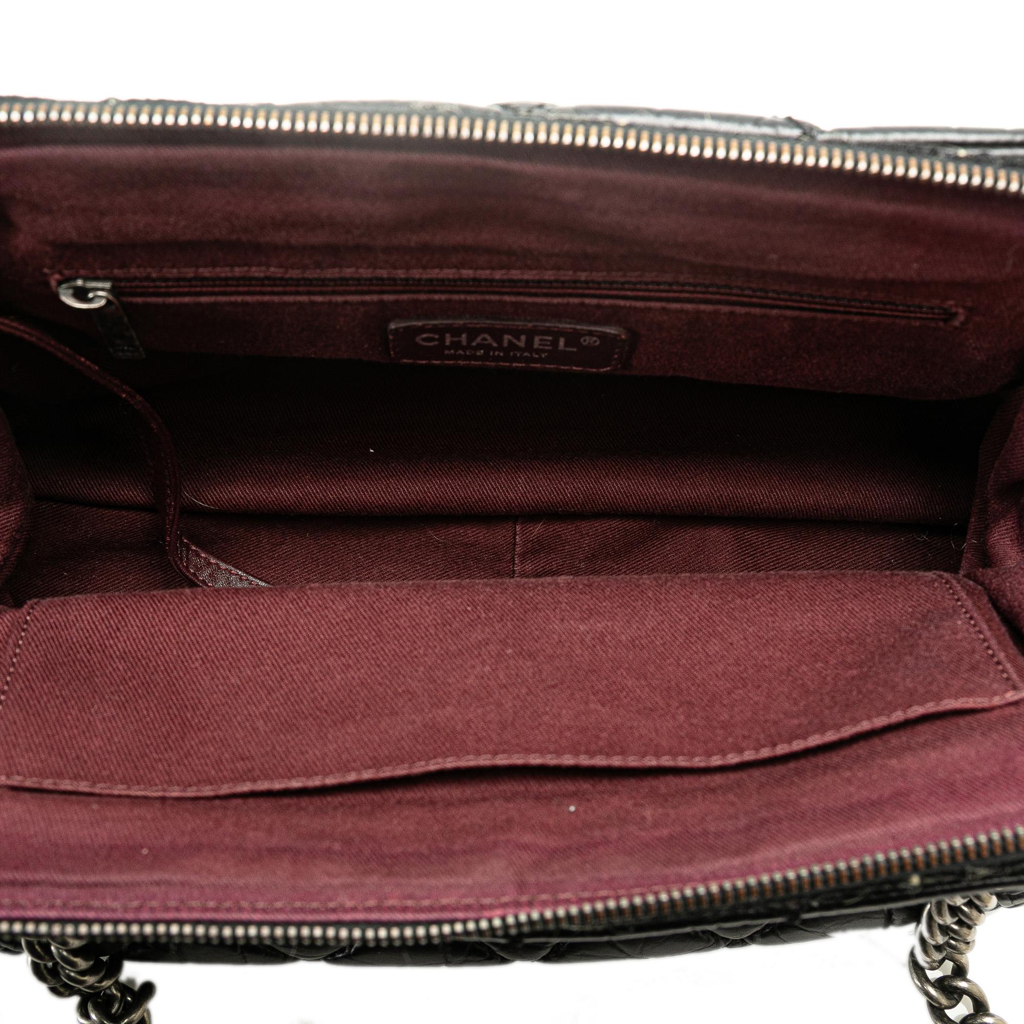 Chanel Aged Calfskin Portobello Bowler Bag