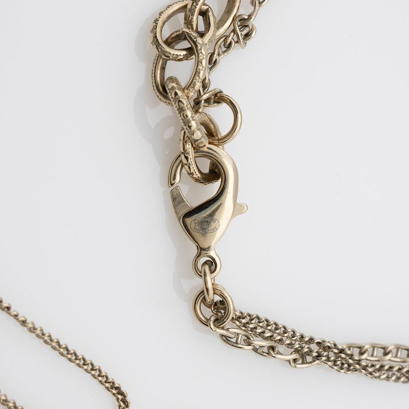 Chanel store link necklace