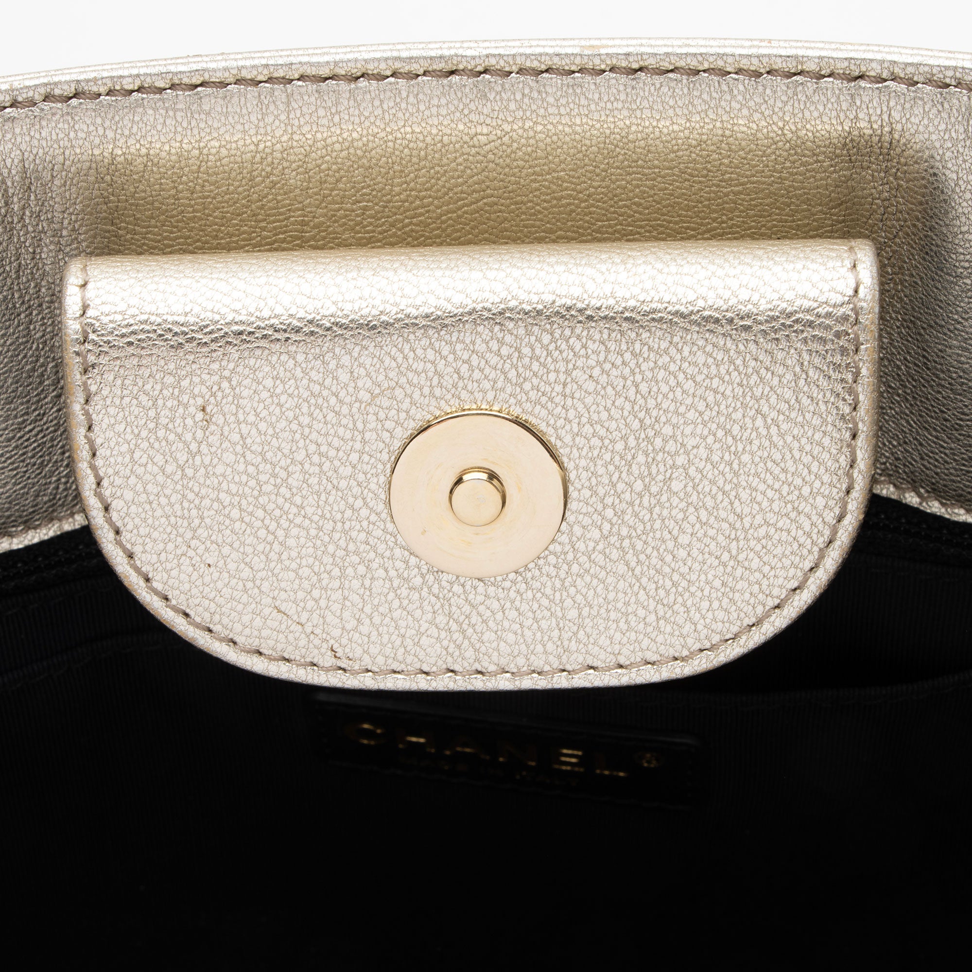 Chanel Bicolor Calfskin Large Boy Tote