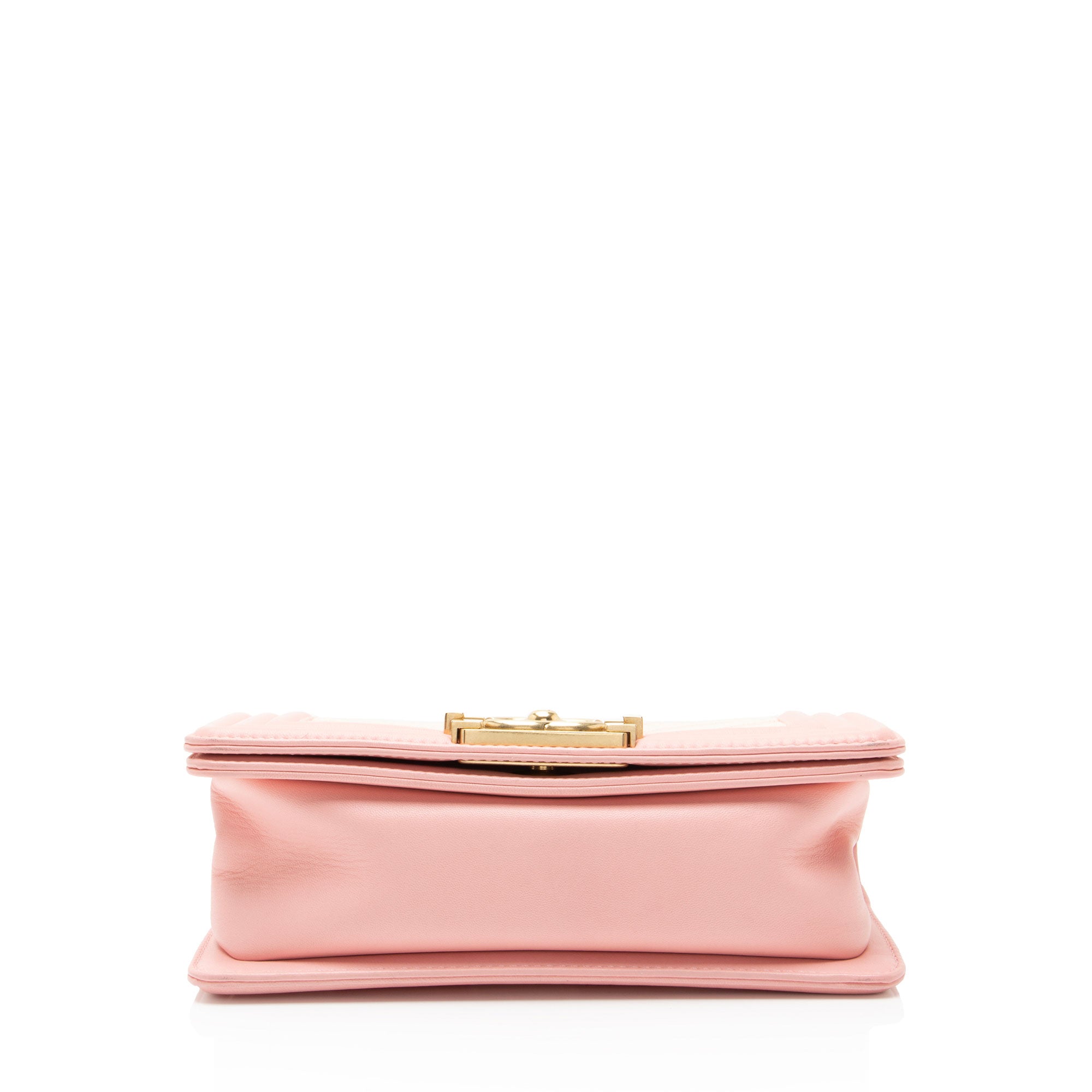 Chanel Braided Chevron Small Boy Bag