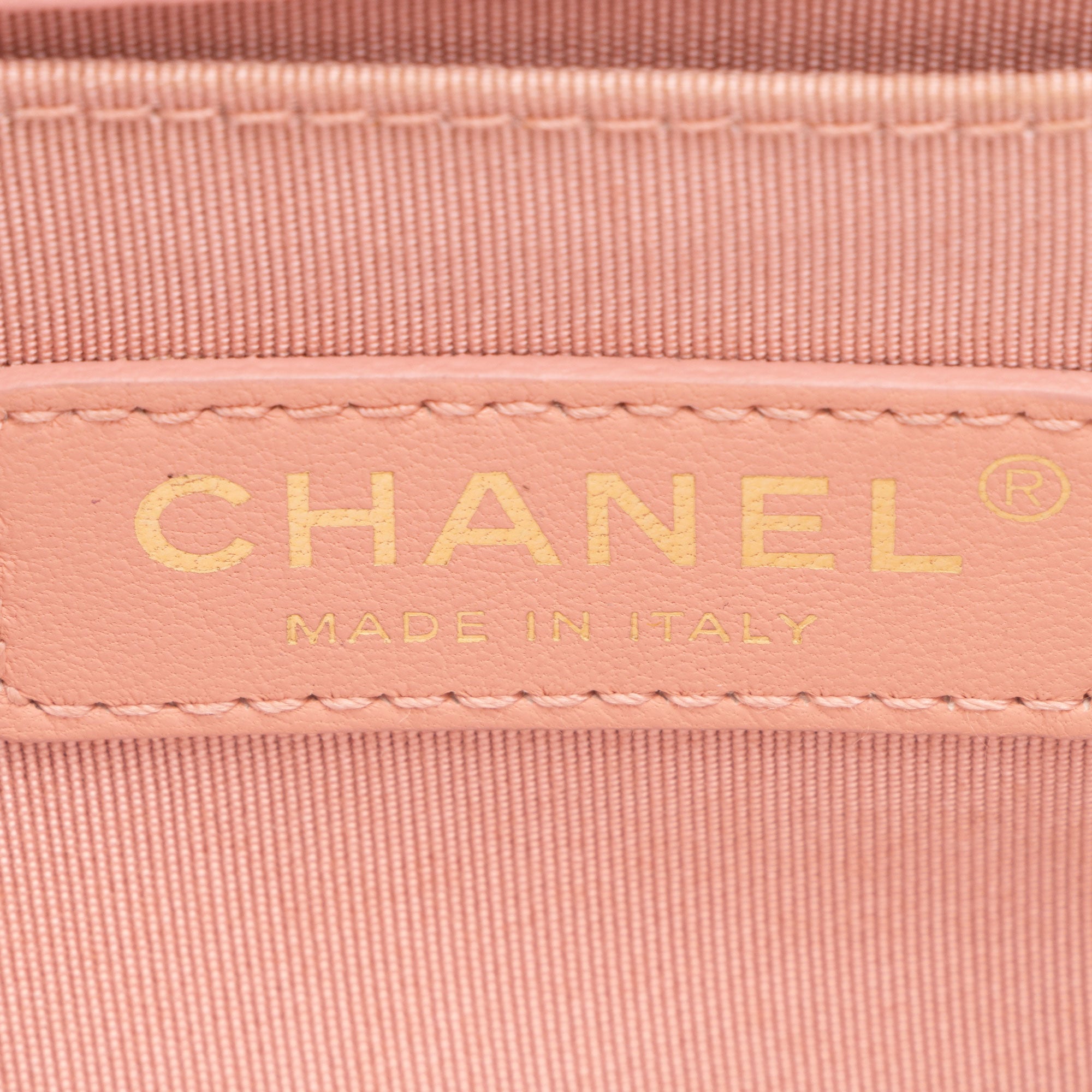 Chanel Braided Chevron Small Boy Bag