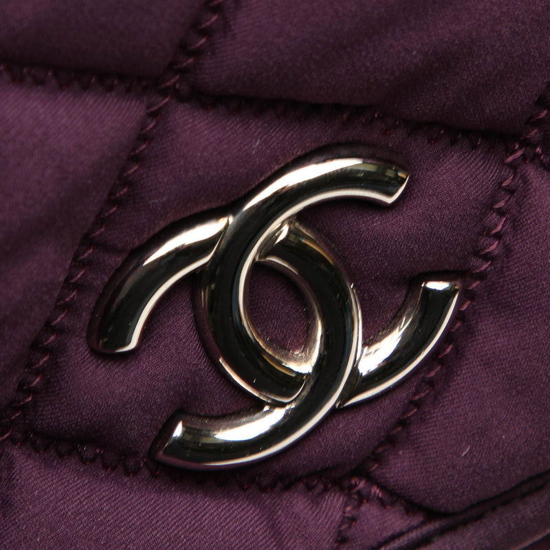 Chanel Chanel Bubble Bag Grey Quilted Velvet Shoulder Bag -Limited Ed