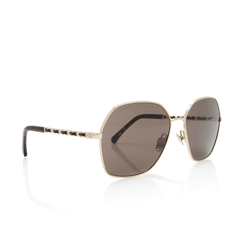 Chanel Butterfly Chain Sunglasses (SHF-Rxd1Qa)