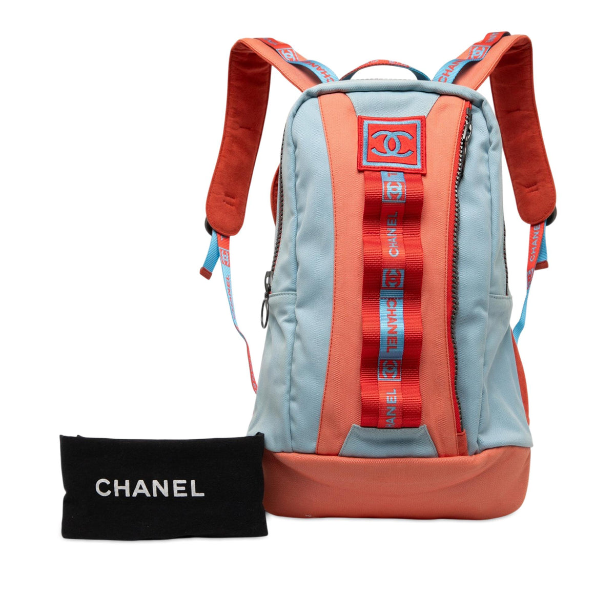 Chanel CC Bicolor Canvas Sport Line Backpack
