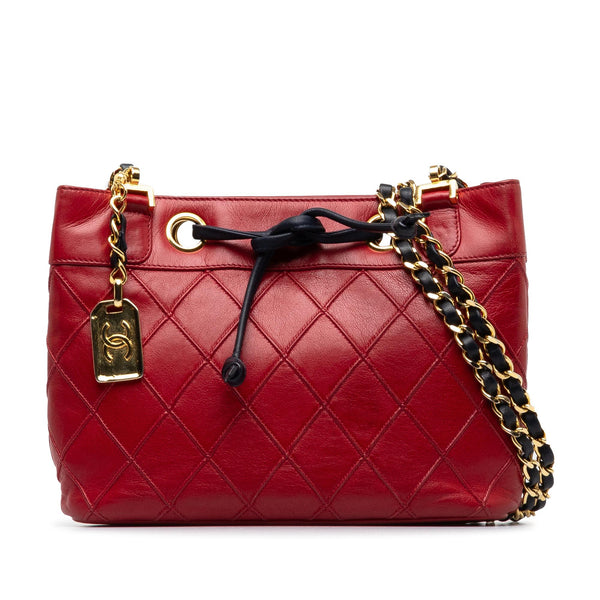 Chanel CC Bicolor Lambskin Shoulder Bag (SHG-cHHqc0)