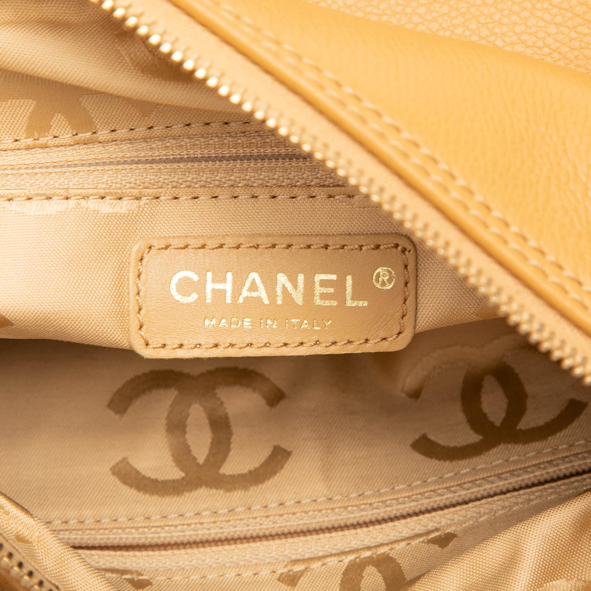 Chanel CC Calfskin Chain Shoulder Bag