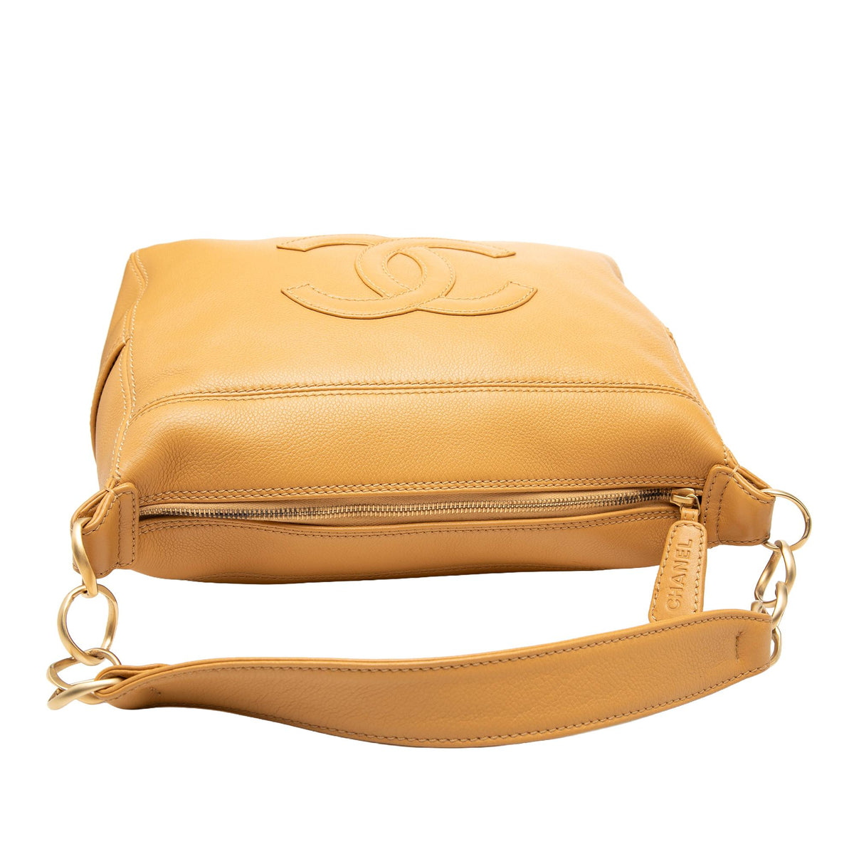 Chanel CC Calfskin Chain Shoulder Bag