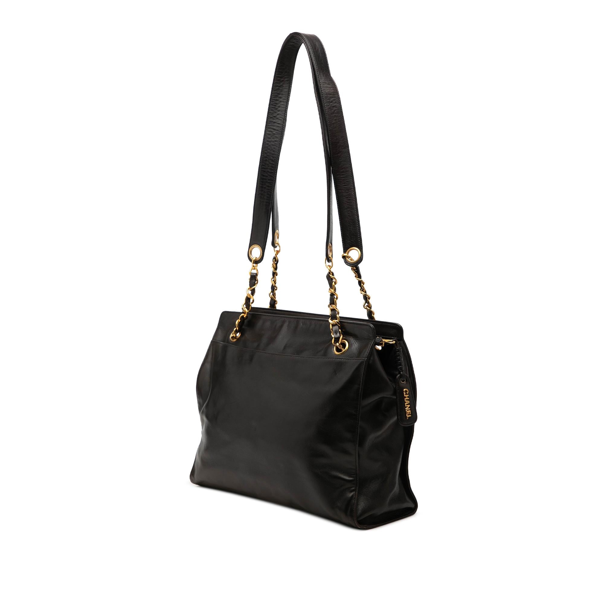 Chanel CC Caviar Chain Tote