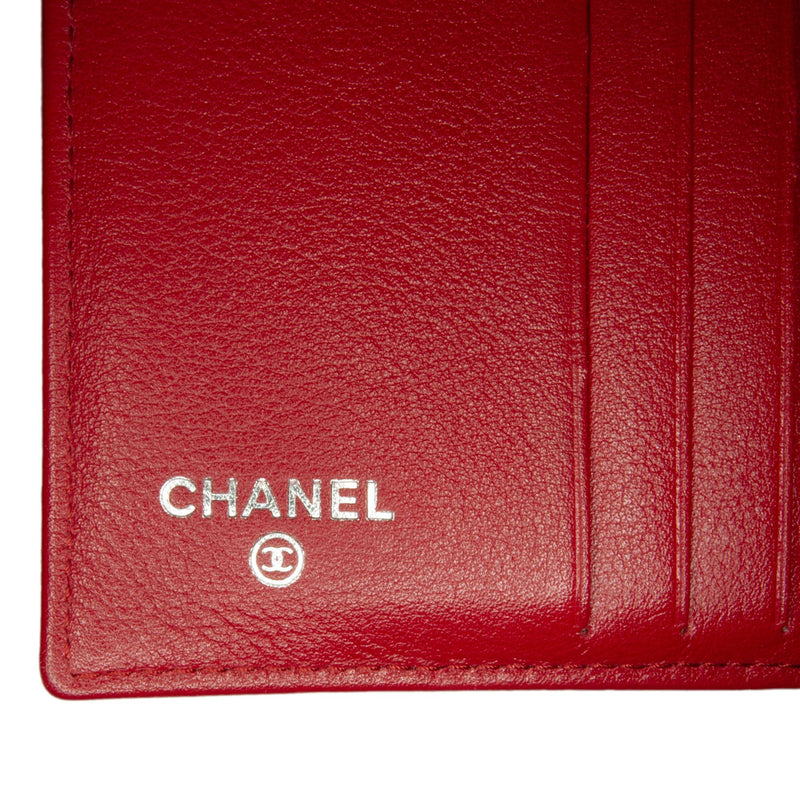 Chanel CC Caviar Compact Wallet (SHG-BLeqED)