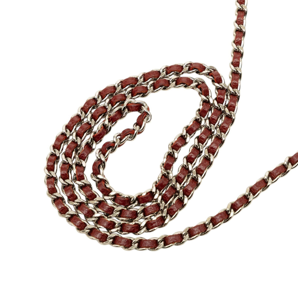 Chanel CC Caviar Half Moon Wallet on Chain