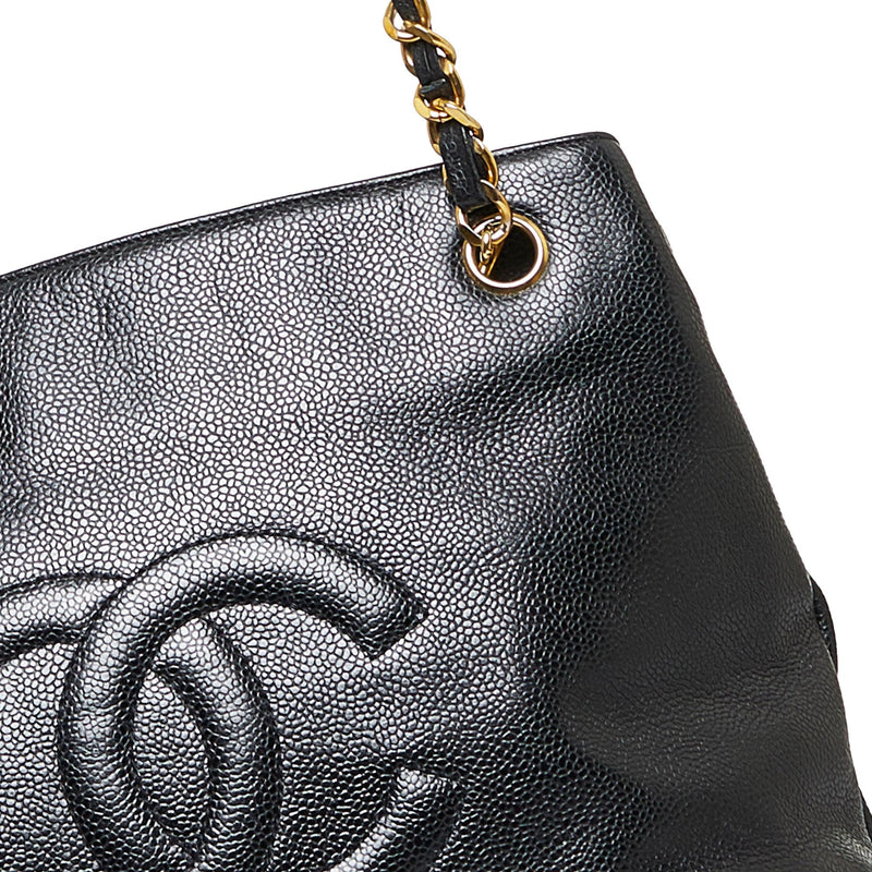 Chanel CC Caviar Chain Shoulder Bag (SHG-KKLlAi) – LuxeDH
