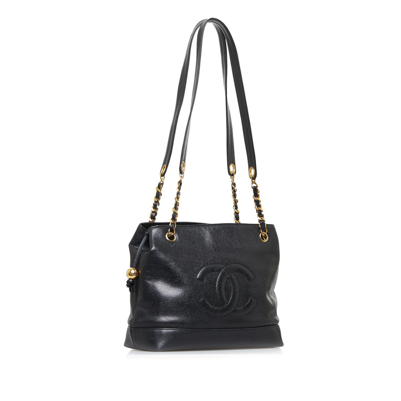 Chanel Black Vintage Caviar Shoulder Bag