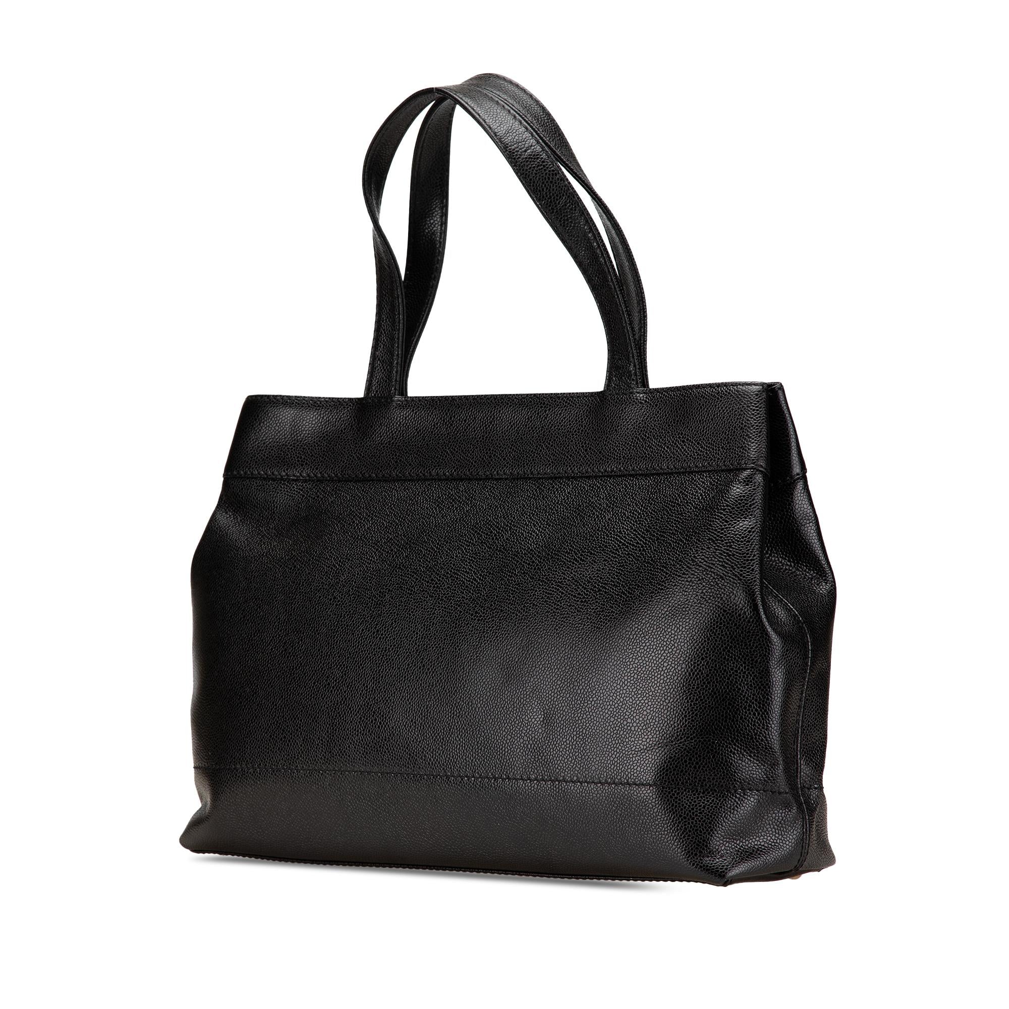 Chanel CC Caviar Tote