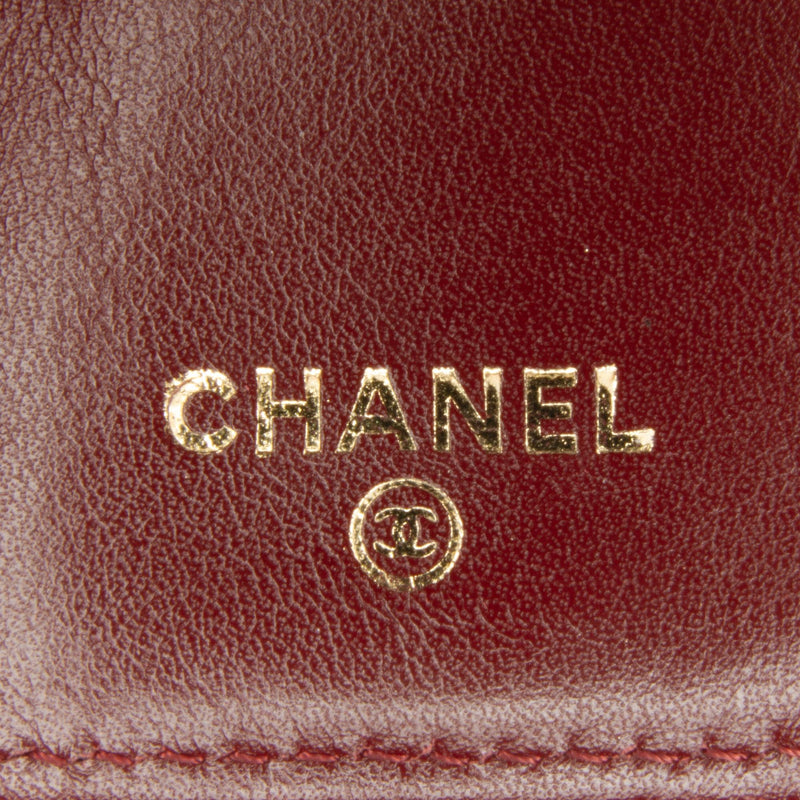 Chanel CC Caviar Trifold Wallet (SHG-WpP5o2)
