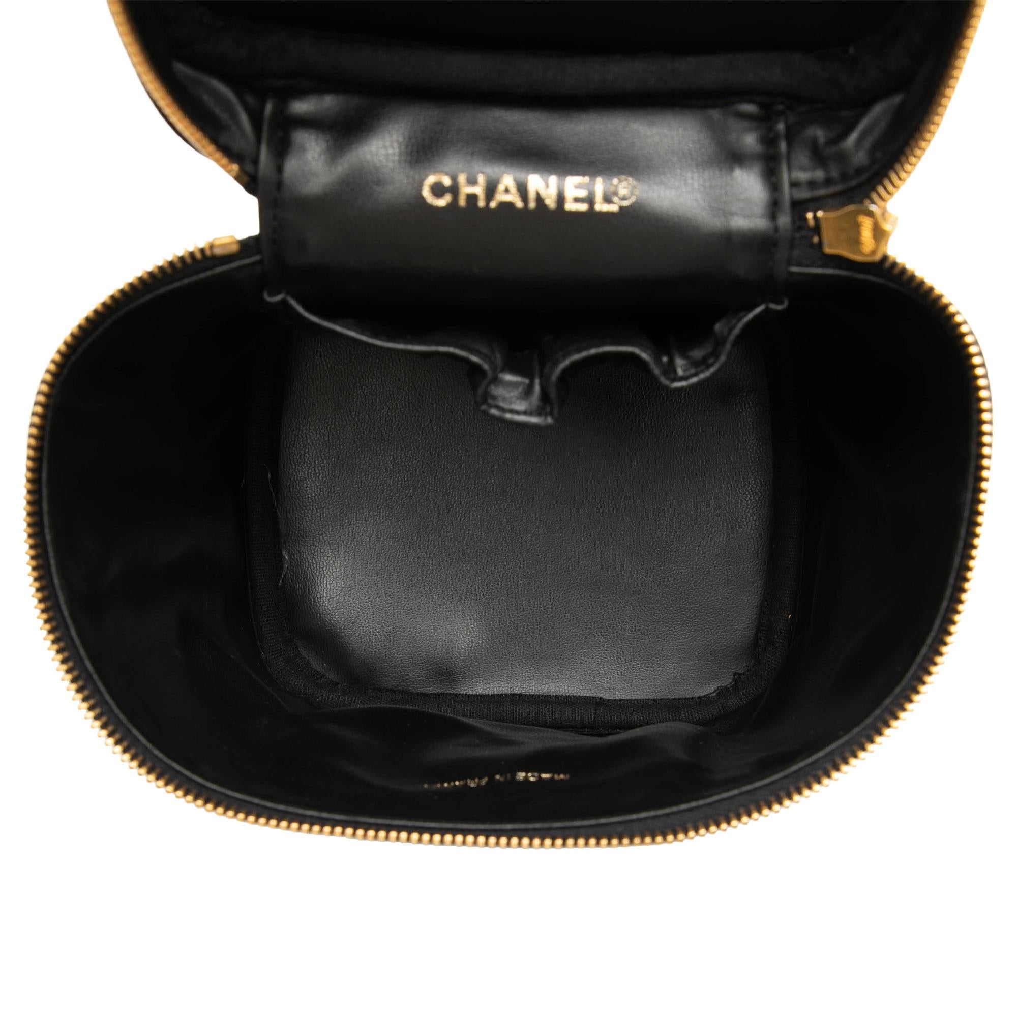 Chanel CC Caviar Vanity Bag