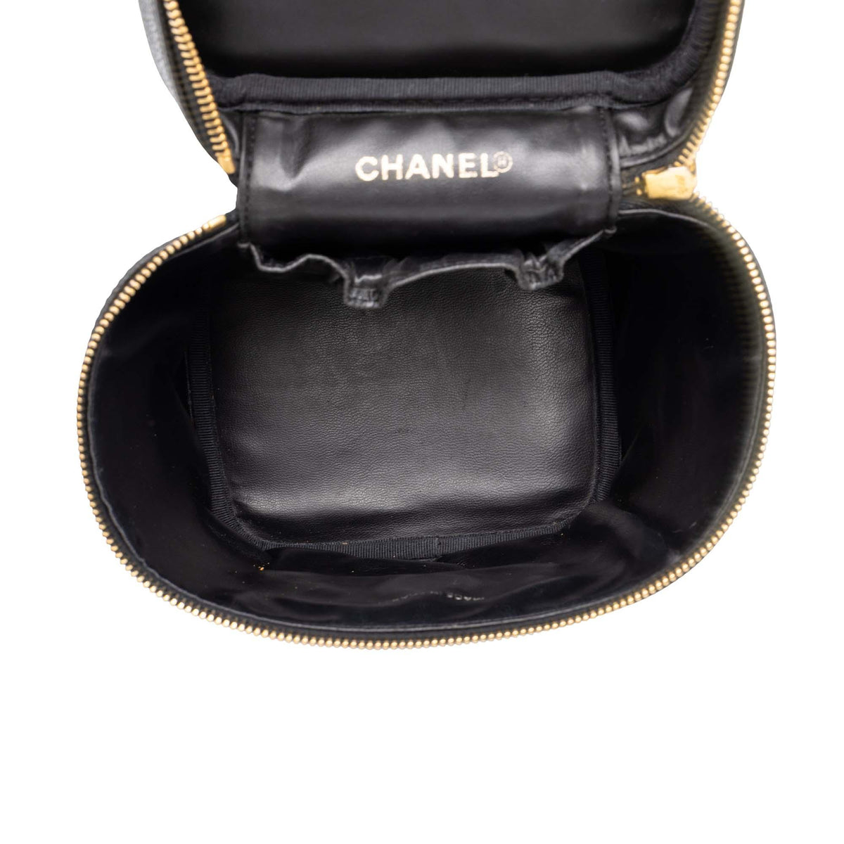 Chanel CC Caviar Vanity Bag
