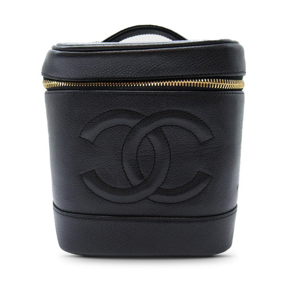 Chanel CC Caviar Vanity Case (SHG-ItNMft)