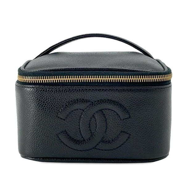 Chanel CC Caviar Vanity Case (SHG-ZGVVQs)