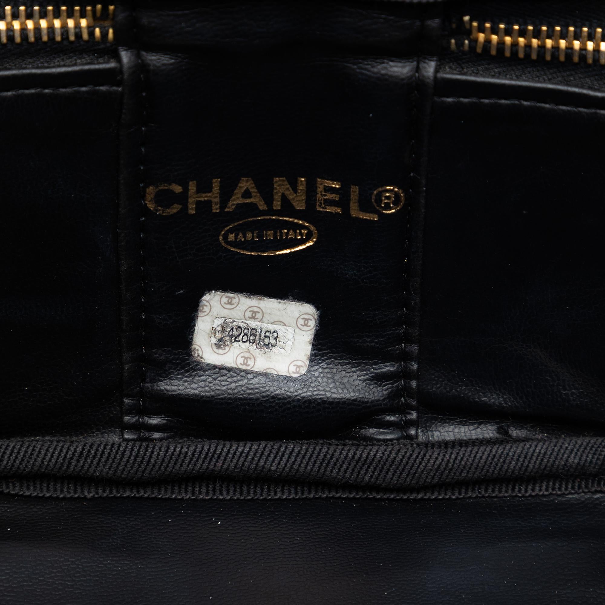 Chanel CC Caviar Vanity Case