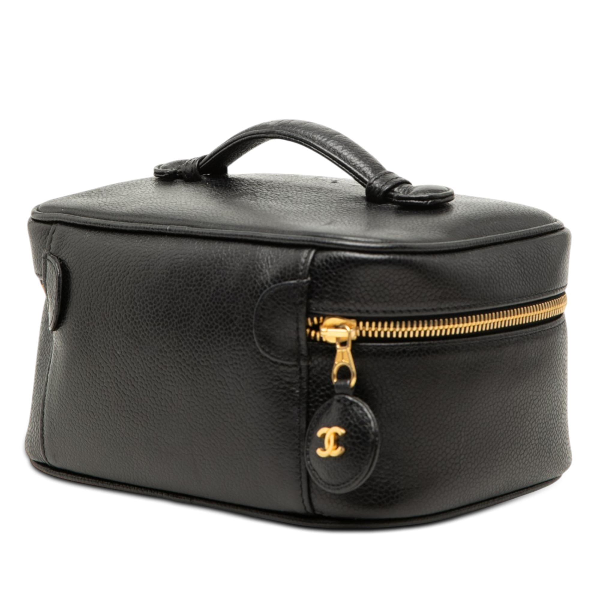 Chanel CC Caviar Vanity Case