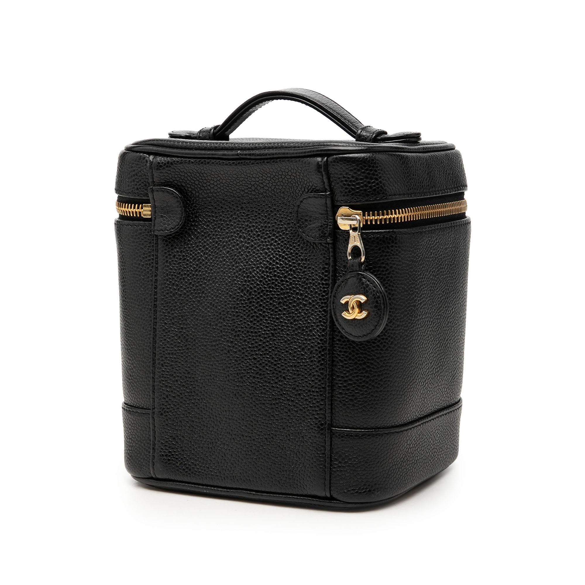 Chanel CC Caviar Vanity Case