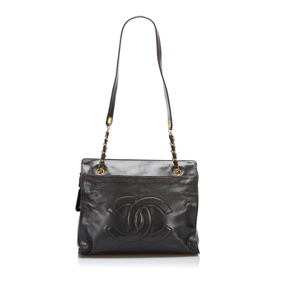 Chanel CC Chain Tote Bag (SHG-fZwfKR)