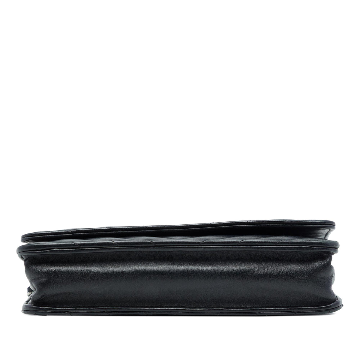 Chanel CC Chevron Lambskin Wallet On Chain