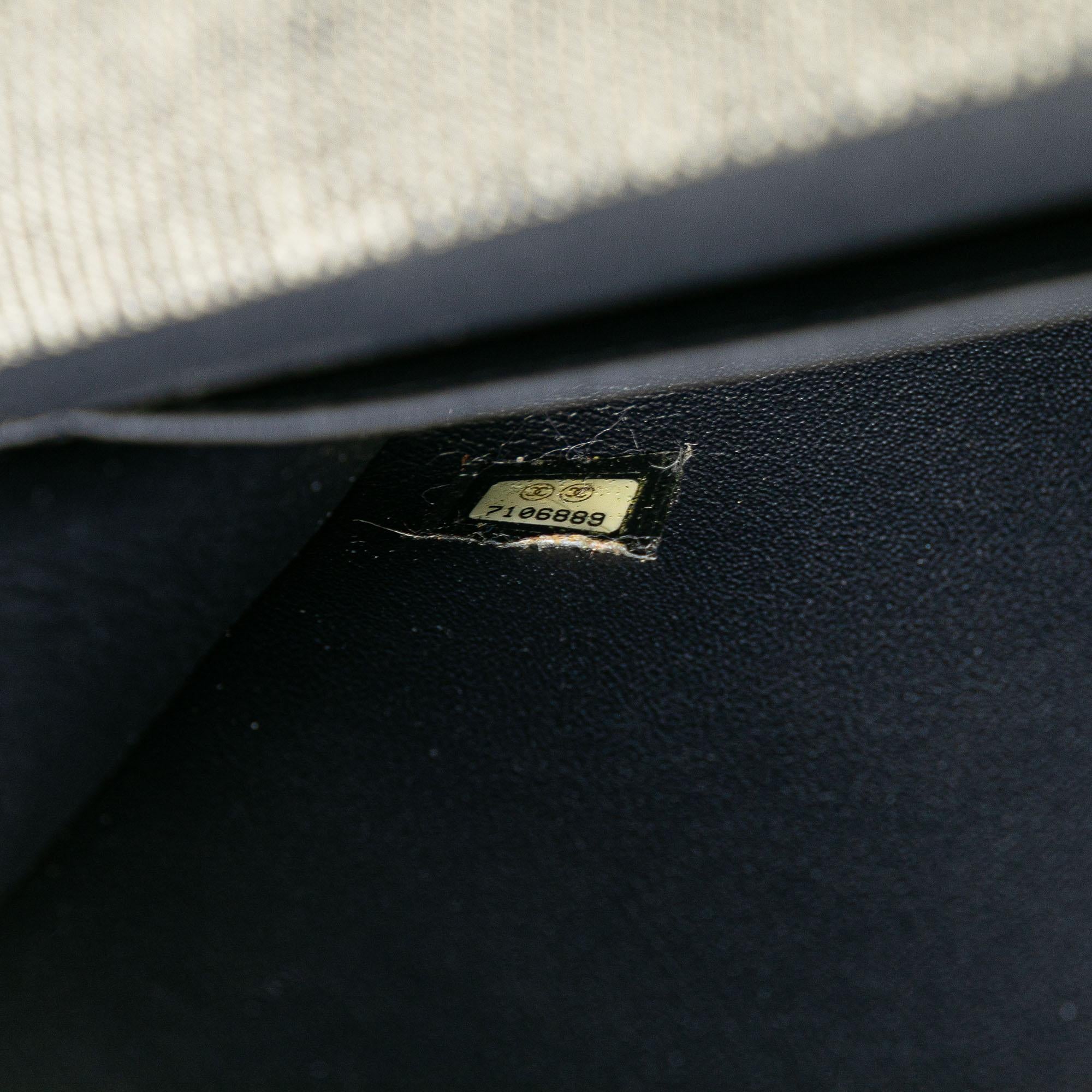 Chanel CC Choco Bar Denim Chain Flap