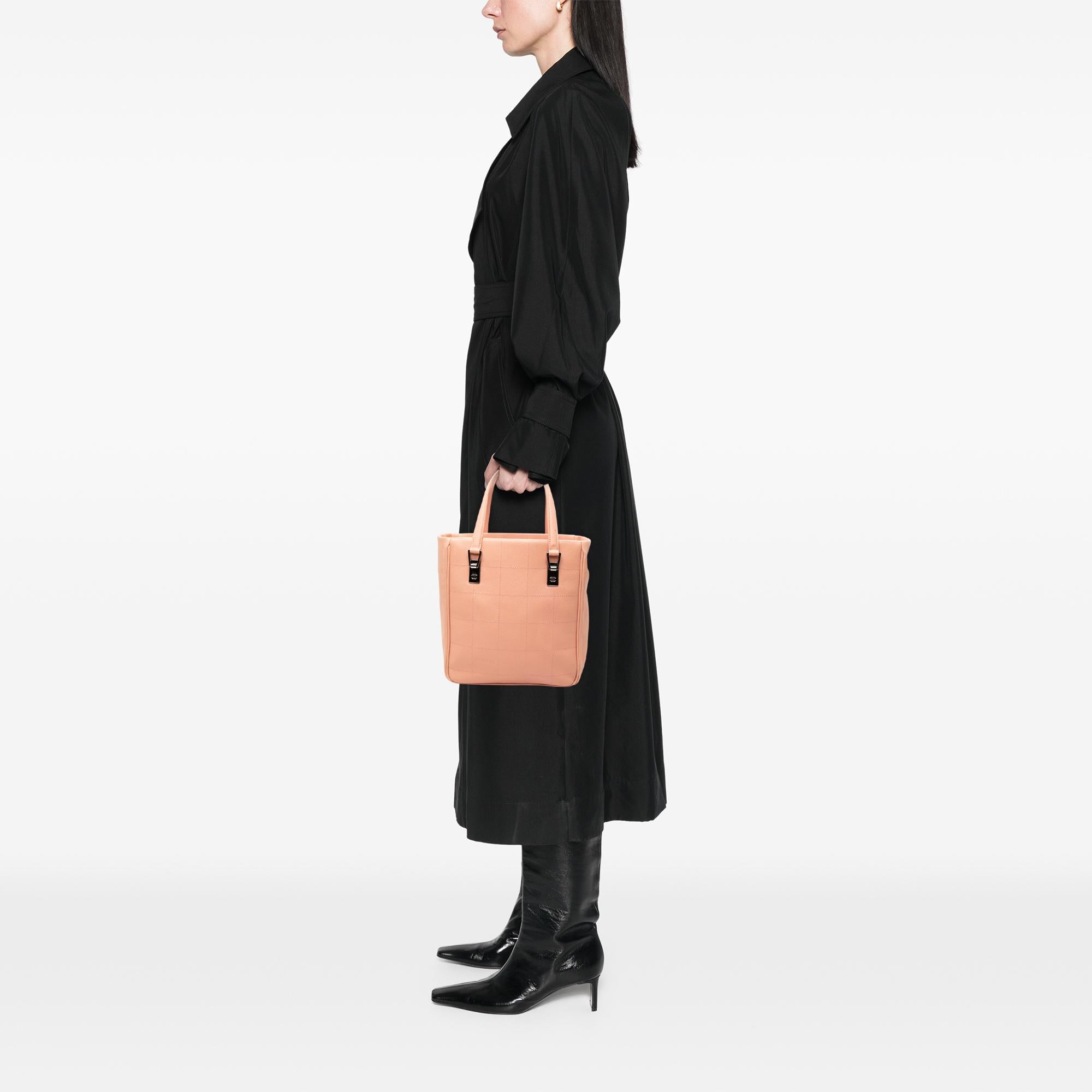 Chanel CC Chocolate Bar Caviar Tote