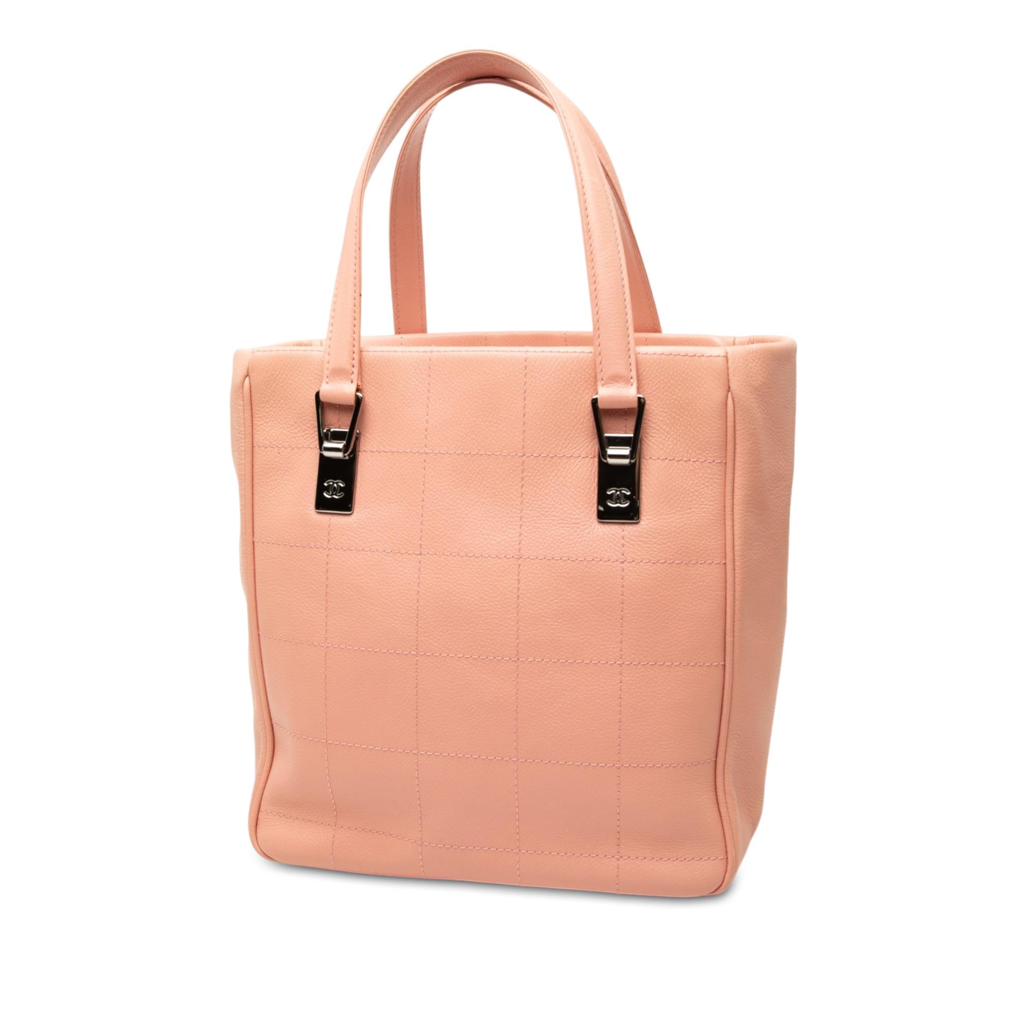 Chanel CC Chocolate Bar Caviar Tote
