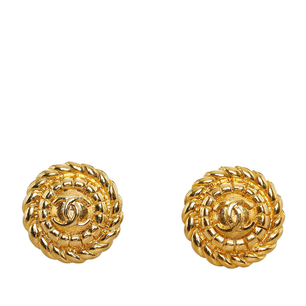 CHANEL Clip - On Silver Fashion Earrings for sale