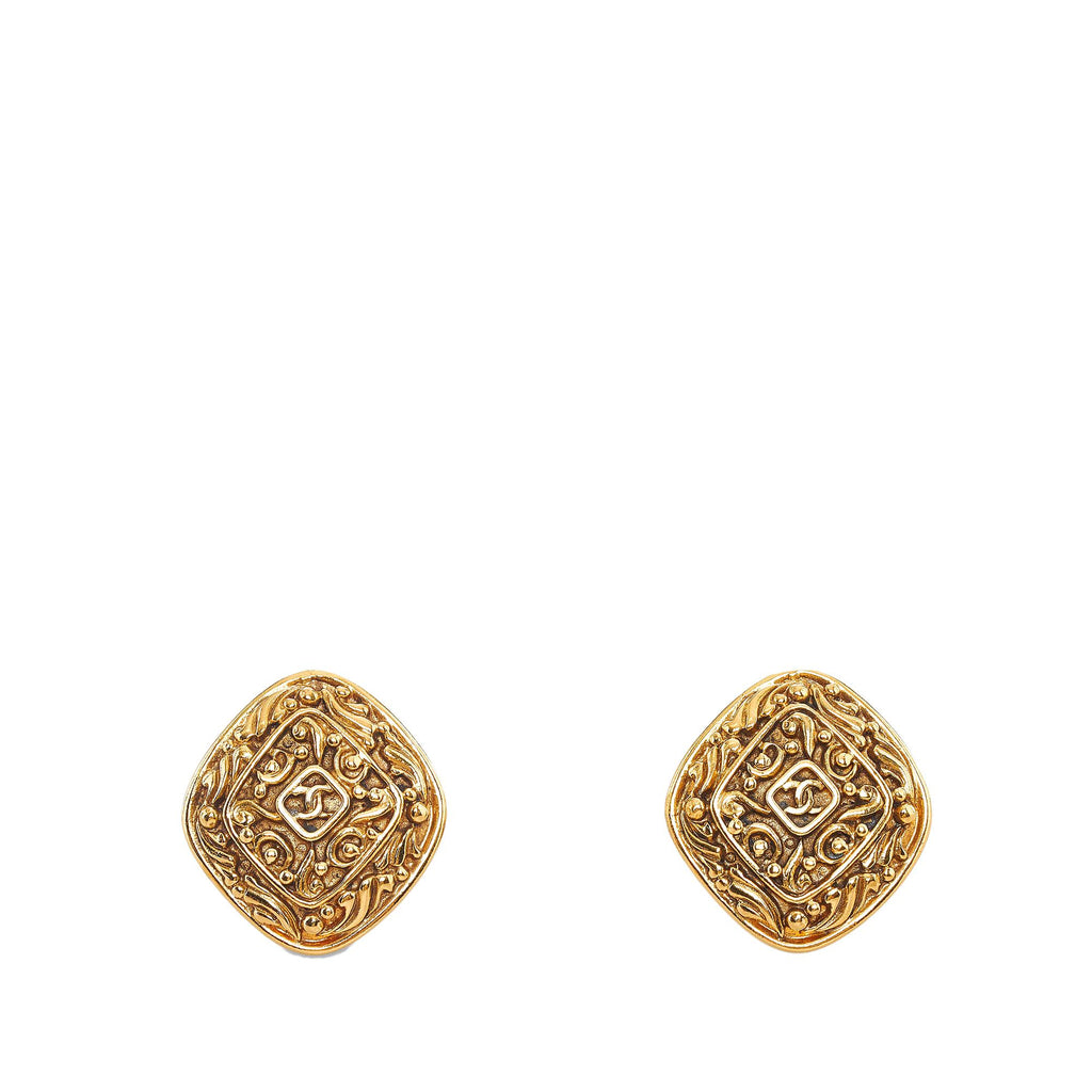 Chanel Earrings Golden Metal ref315044  Joli Closet