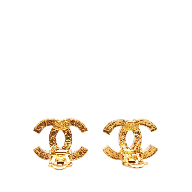 Chanel CC Clip-on Earrings (SHG-bwaGwP)
