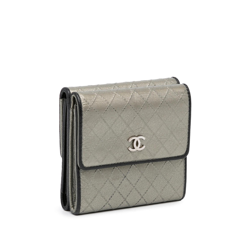 Chanel Wallet Compact Trifold