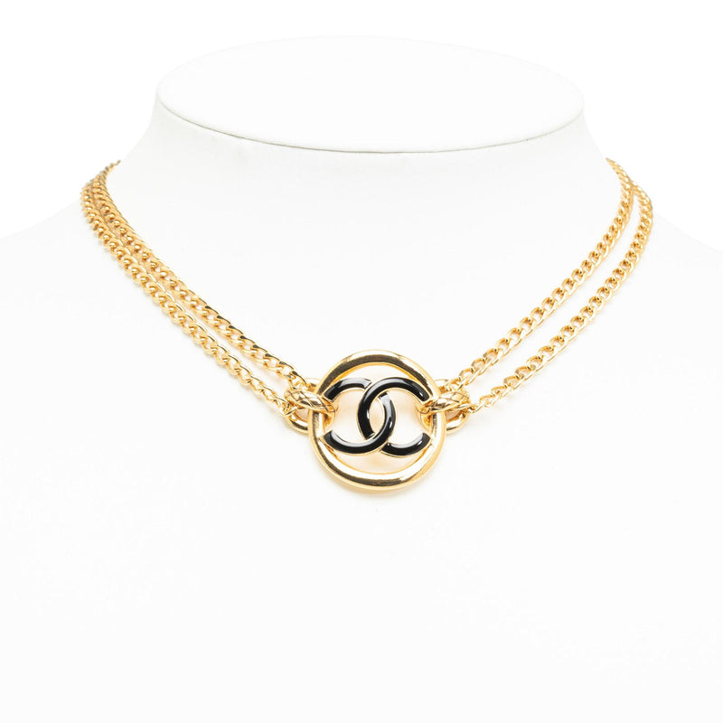 Chanel CC Double Chain Choker (SHG-795mzD)