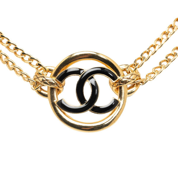 Chanel CC Double Chain Choker (SHG-795mzD)