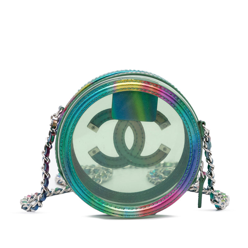 Chanel CC Filigree Rainbow Round Crossbody Bag (SHG-0DW1pp) – LuxeDH