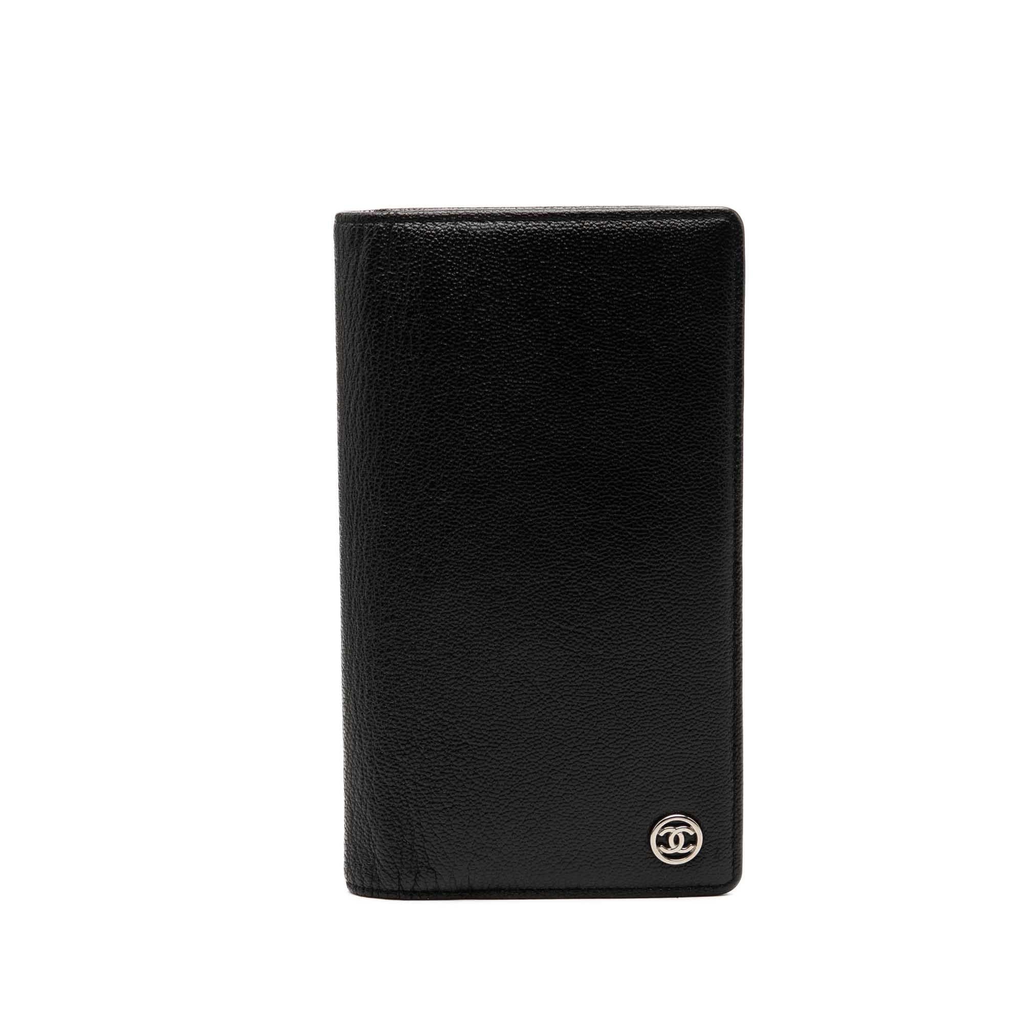 Chanel CC Goatskin L Yen Wallet