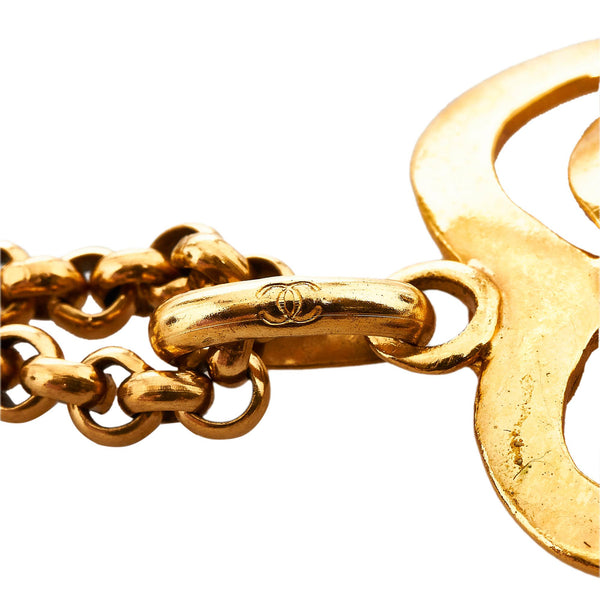 Chanel CC Heart Pendant Necklace (SHG-8fpssY) – LuxeDH