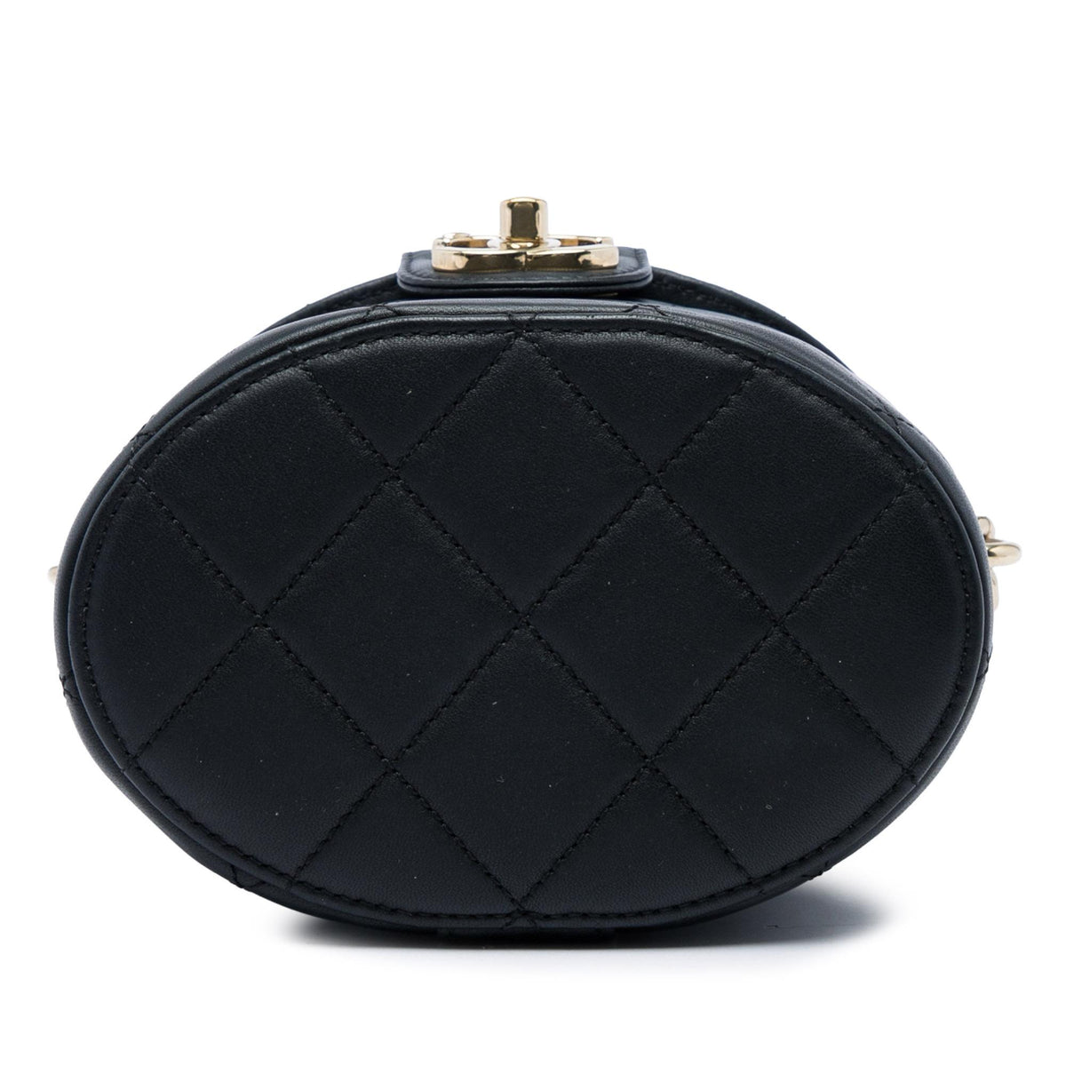 Chanel CC Lambskin Elegant Chain Vanity Case