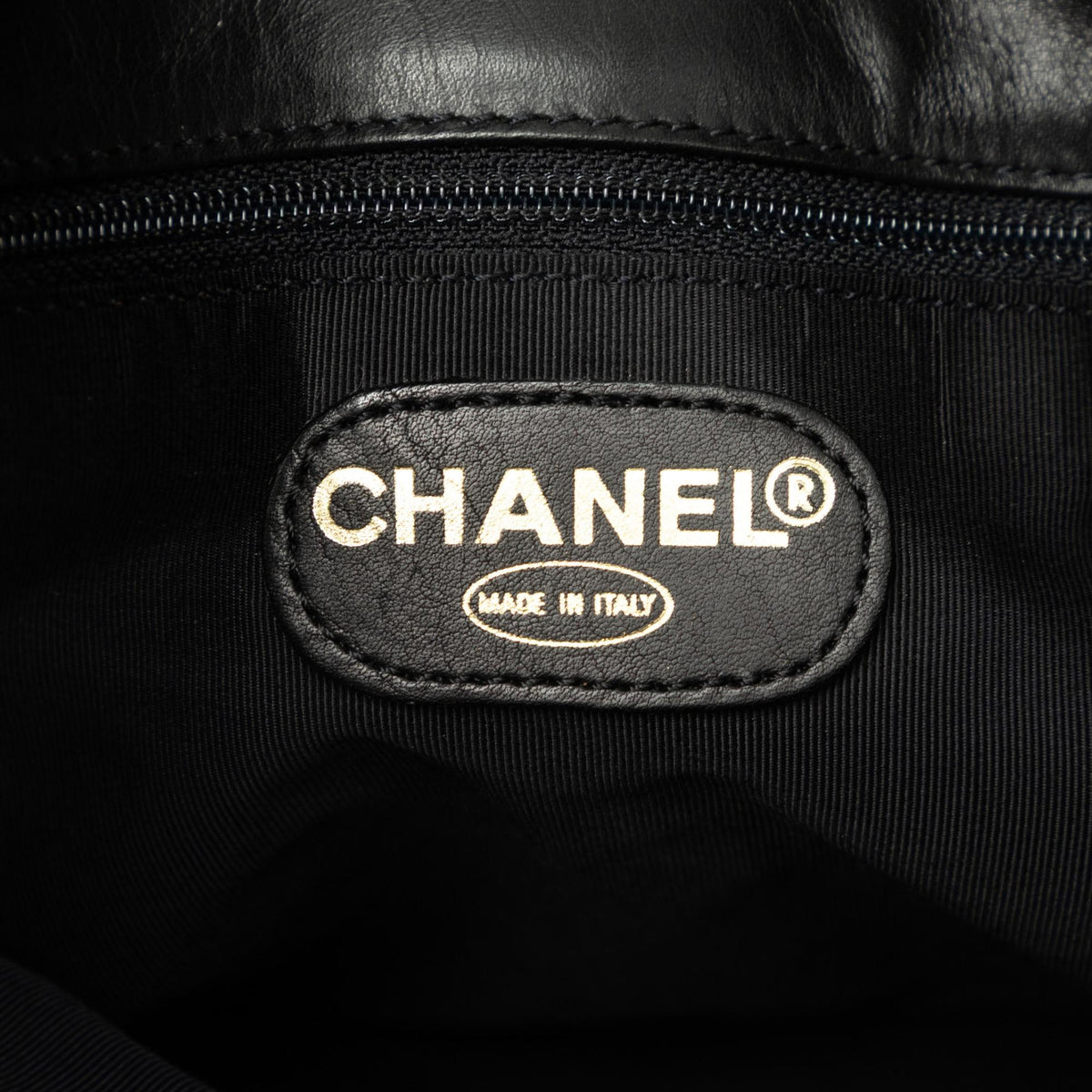 Chanel CC Lambskin Shopping Tote