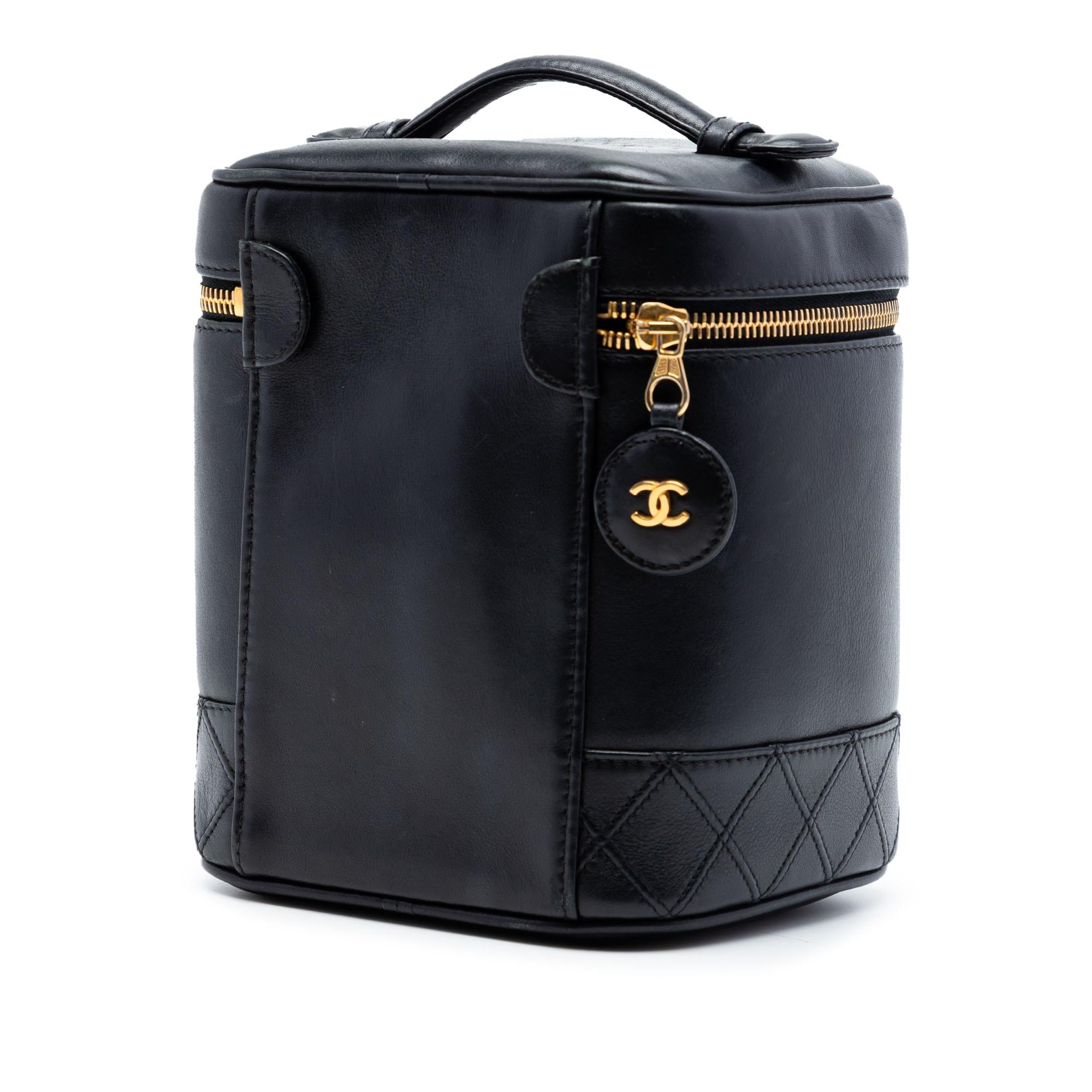 Chanel CC Lambskin Vanity Case